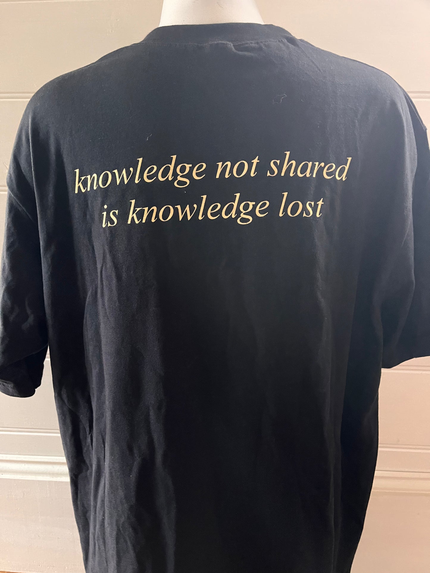Lost Trades T-Shirt (Black/Artisan logo)