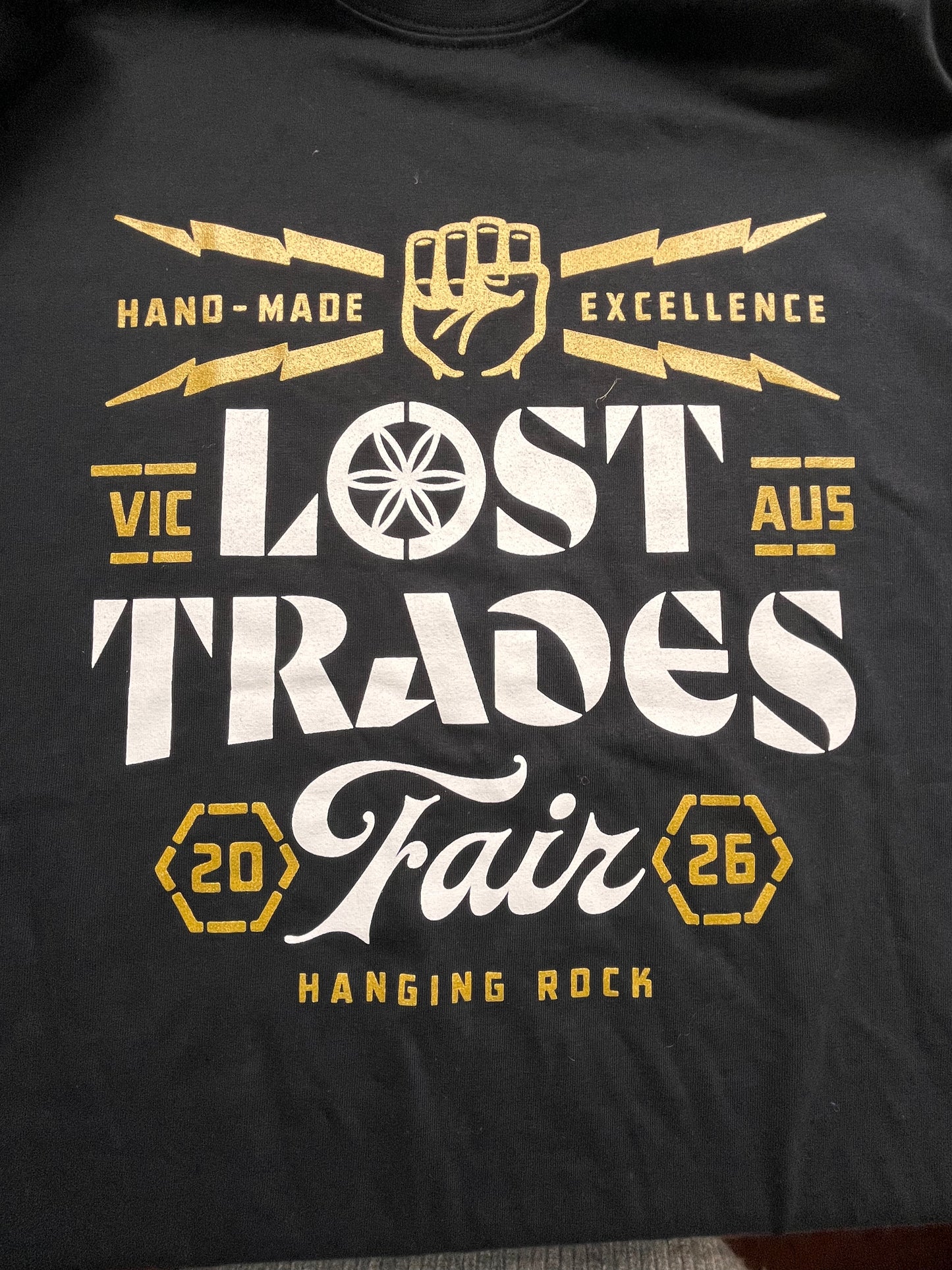 Lost Trades "Hanging Rock" Artisan T-Shirt (Black)