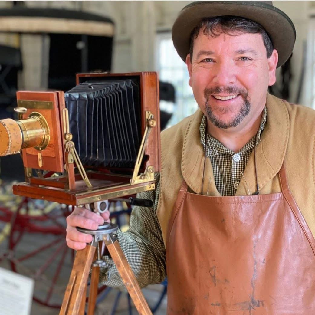 Tintype Photography with Matt & Shannon Schnittker. 31 March 2026, 9am-5pm