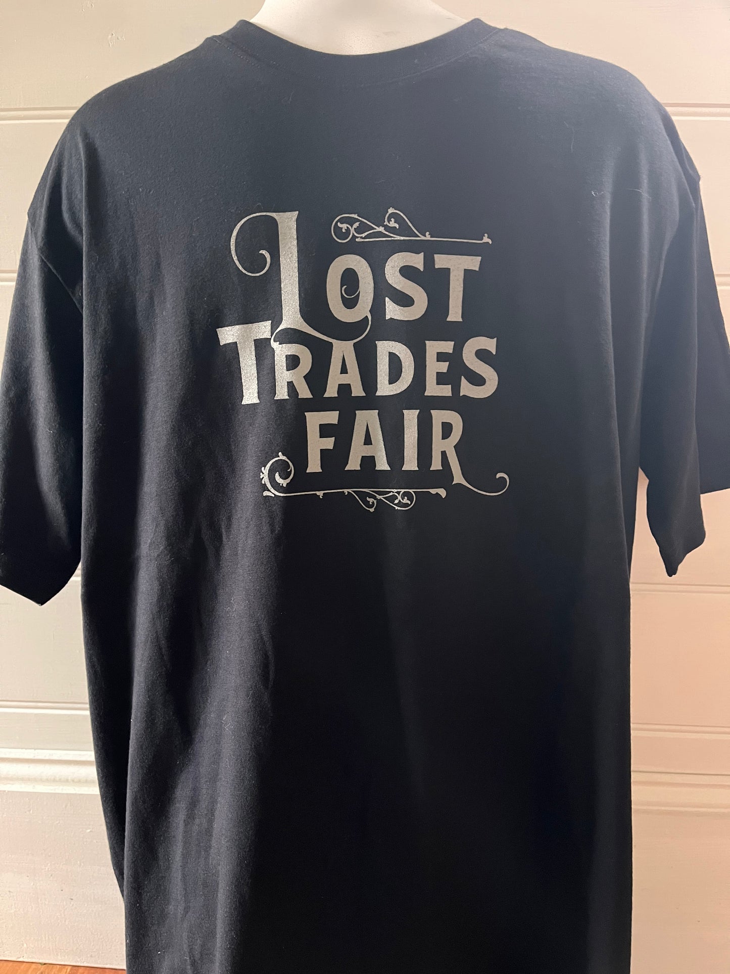 Lost Trades T-Shirt (Black/Script Logo)
