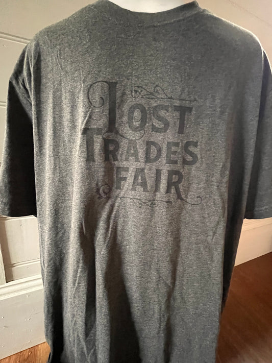 Lost Trades T-Shirt (Charcoal/Script Logo)