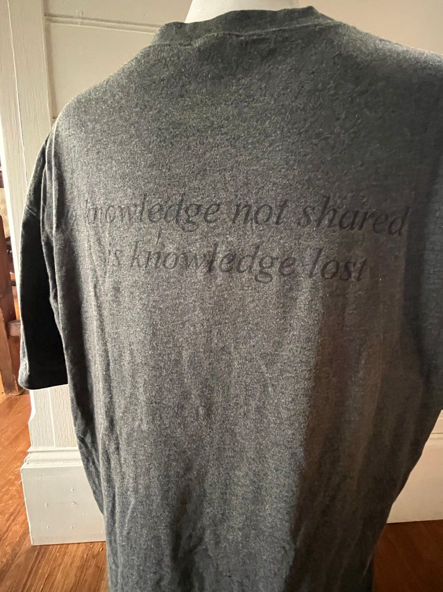Lost Trades T-Shirt (Charcoal/Script Logo)