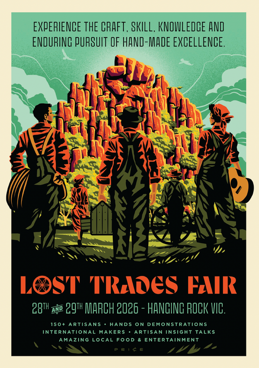Lost Trades Fair Poster (Limited Edition) A2 Size ($35 Posted in Australia)