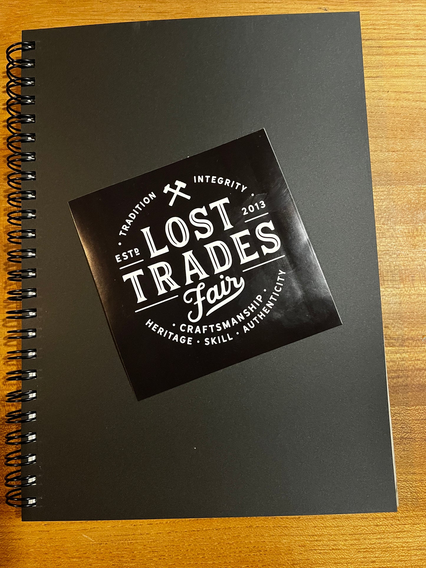 Lost Trades Vinyl Logo Sticker