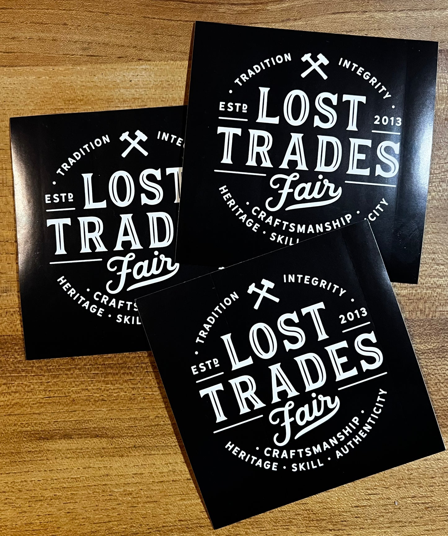 Lost Trades Vinyl Logo Sticker