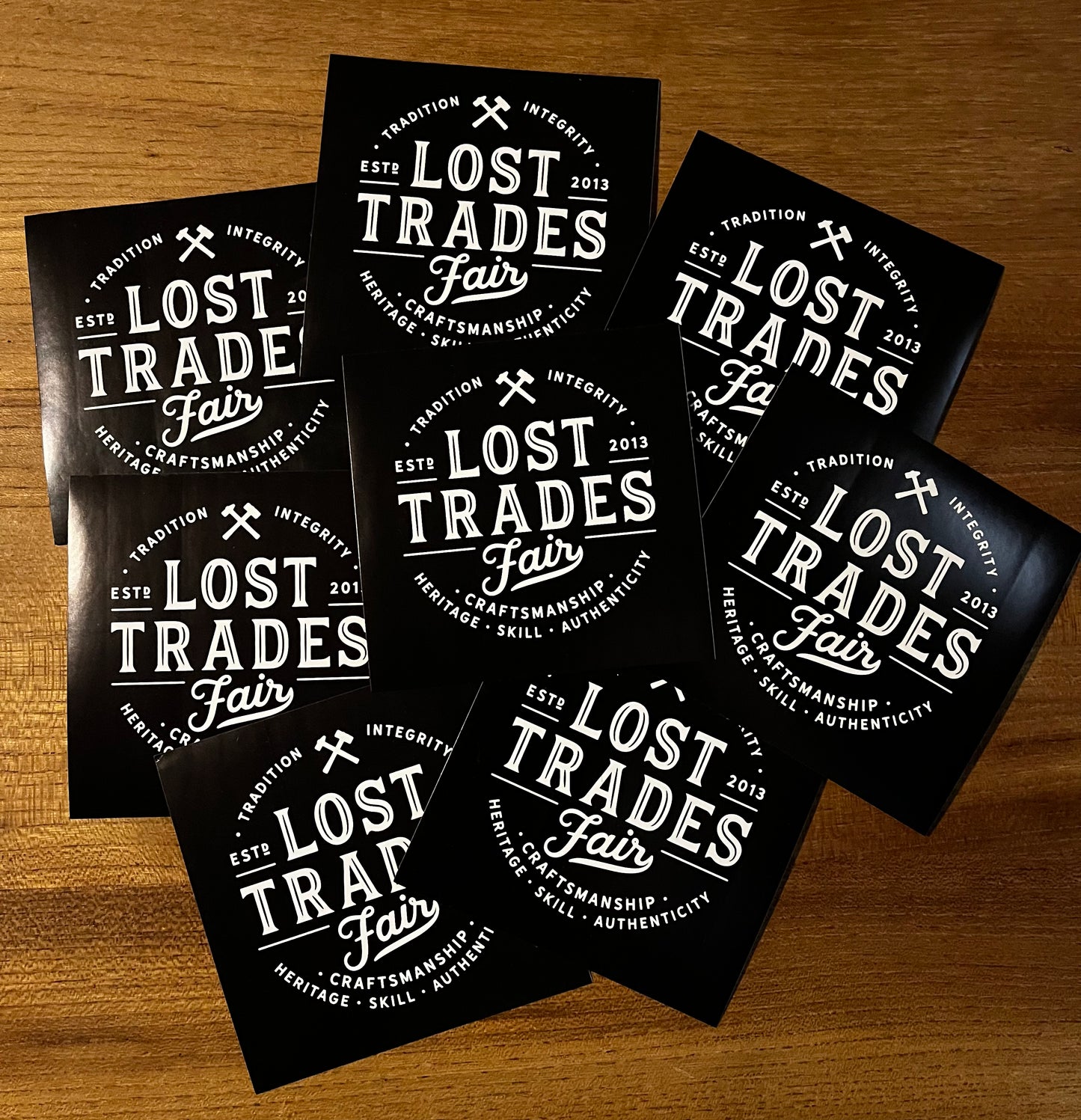 Lost Trades Vinyl Logo Sticker